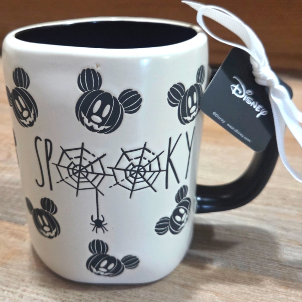 Rae Dunn Disney Mickey Mouse Spooky Halloween Design Mug